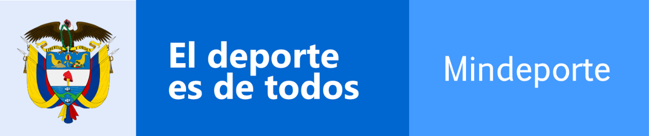 Logo ministerio del deporte.